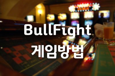 에볼루션 BullFight 게임방법